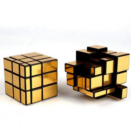 Imagem de Cubo Mágico Mirror Cube Espelhado Blocks Shengshou Dourado