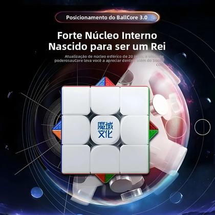 Imagem de Cubo Mágico Moyu Weilong WRM V9 Com 20 Ímãs, Brinquedo De Quebra-Cabeça Maglev, Presente