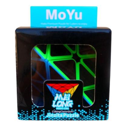 Imagem de Cubo Mágico Pyraminx Pirâmide Triângulo Carbon Profissional