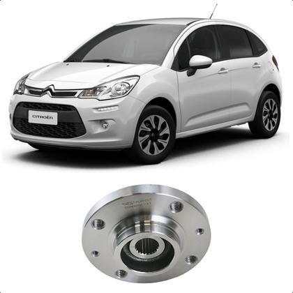 Imagem de Cubo Roda Citroen c3 Picasso 2003 Ate 2018 Peugeot 206 1999 em Diante 207 2009 em Diante Dianteiro