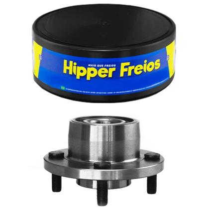 Imagem de Cubo Roda Courier 97 a 2013 Traseiro Com Rolamento Hipperfreios