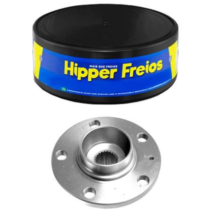 Imagem de Cubo Roda Crossfox 1.6 2006 a 2018 Dianteiro Sem Rolamento Hipperfreios