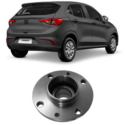Imagem de Cubo Roda Fiat Mobi Palio Uno 96 a 2018 Traseiro Com Rolamento Nakata NKF8070