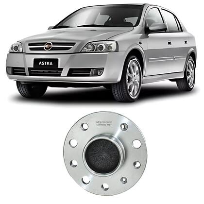 Imagem de Cubo Roda gm Astra/zafira 2.0 8v/16v Vectra 2.0/2.2 8/16v 1994 Ate 2012 Traseiro C/abs C/rol 5 Furos Perfect