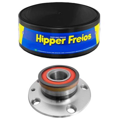 Imagem de Cubo Roda Gol G6 G7 2012 a 2018 Traseiro Com Rolamento Hipperfreios