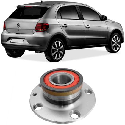 Imagem de Cubo Roda Gol G6 G7 2012 a 2018 Traseiro Com Rolamento Hipperfreios
