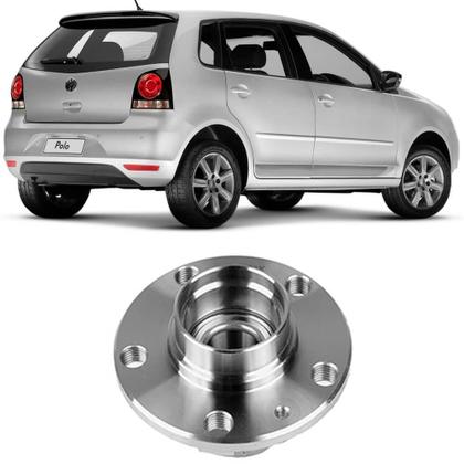 Imagem de  Cubo Roda Polo Hatch 1.6 1.8 2.0 2003 a 2015 Traseiro Com Rolamento Fremax