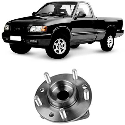 Imagem de Cubo Roda S10 2.2 2.4 2.5 2.8 4.3 96 a 2011 Dianteiro Com Rolamento