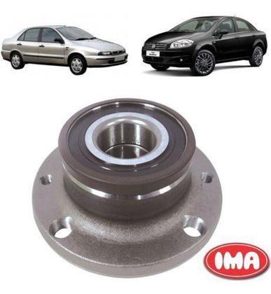 Imagem de Cubo Roda Traseira Com Rolamento 500 2010 2012 Argo 2017 2019 Brava 1999 02 Bravo 11 17 Cronos 18 20