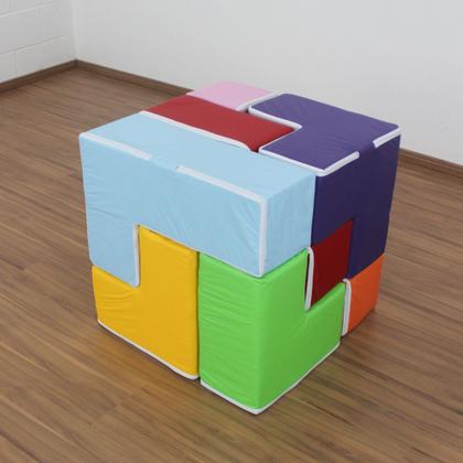 Imagem de Cubo Soma 60CM X 60CM Quebra-cabeça tridimensional 7 peças