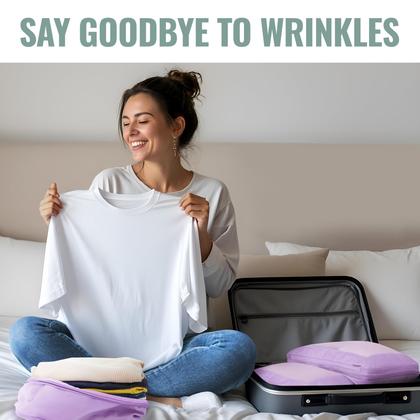 Imagem de Cubos de Compressão Aerotrunk para Viagem - Pacote com 4