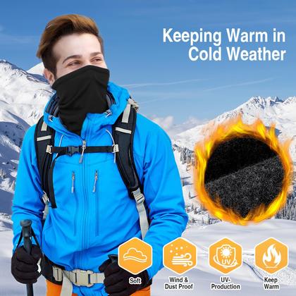 Imagem de Cubrecuello LUOLIIL VOE Kit com 2 Máscaras de Fleece Corta-Vento