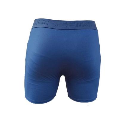 Imagem de Cueca Box Ciaman Long Microfibra Poa Lisa Pvc