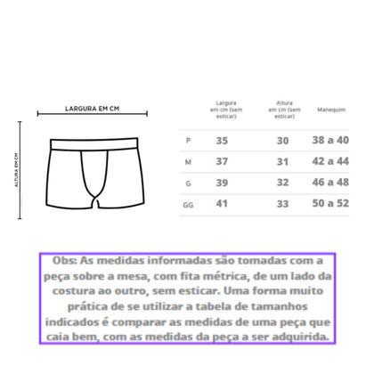 Imagem de Cueca Boxer Algodão com Elastano Lupo 784-030