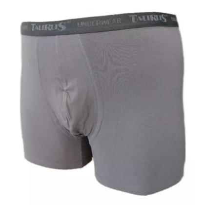 Imagem de Cueca Boxer Algodão Elastano Confortavel Tamanho Grande Diversas Cores Plus Size Cotton Taurus