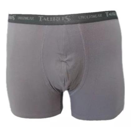Imagem de Cueca Boxer Algodão Elastano Confortavel Tamanho Grande Diversas Cores Plus Size Cotton Taurus