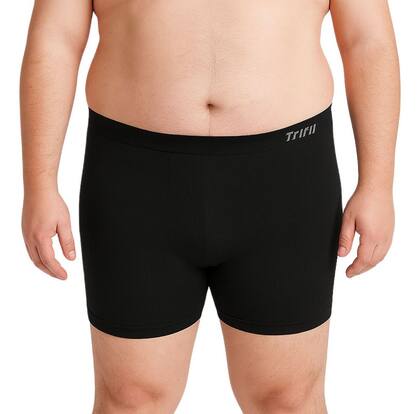 Imagem de Cueca Boxer Box Plus Size Trifil Alongada Sem Costura Poliamida