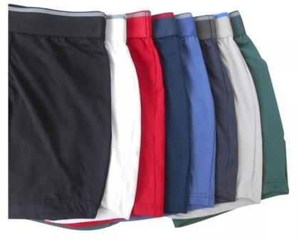 Imagem de Cueca Boxer Bressan Microfibra Com Elástico Aparente Kit 6