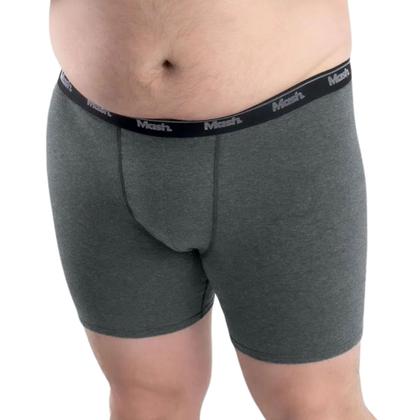 Imagem de Cueca Boxer Cotton Masculina Plus Size Mash