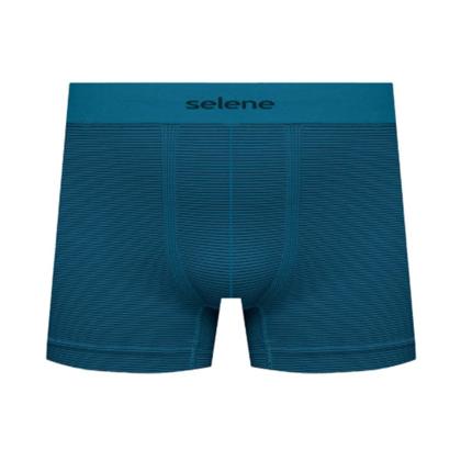 Imagem de Cueca boxer listrada sem costura selene