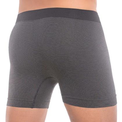 Imagem de Cueca boxer listrada sem costura selene
