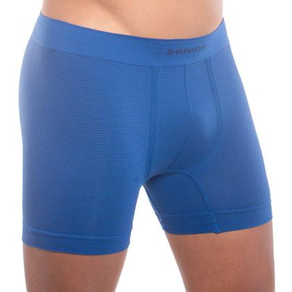 Imagem de Cueca boxer listrada sem costura selene