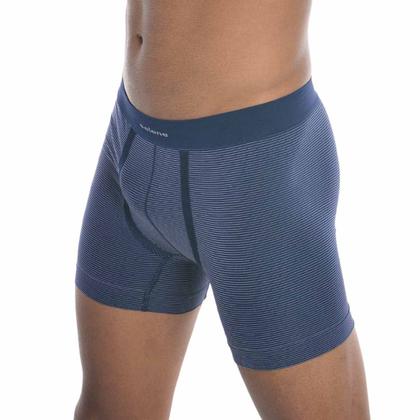 Imagem de Cueca boxer listrada sem costura selene