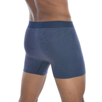 Imagem de Cueca boxer listrada sem costura selene