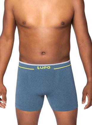 Imagem de Cueca Boxer Lupo 17800-001 Plus Size Sem Costura Poliamida T. XG/XXXG