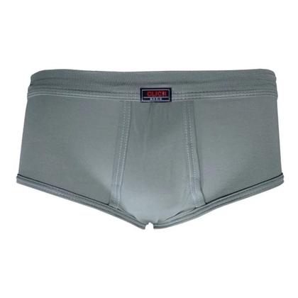 Imagem de Cueca Click Tradicional C/ Abertura Poliamida - Cueca Click Tradicional Off Black (Cinza)