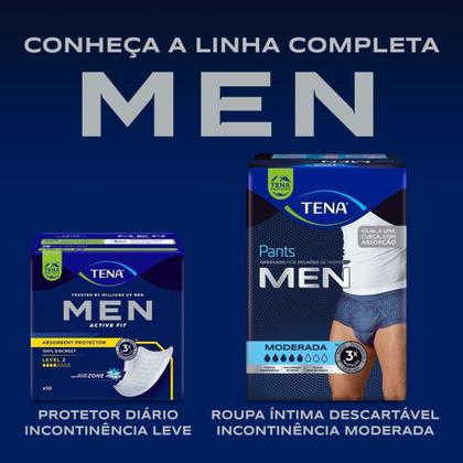 Imagem de Cueca Descartável Tena Pants Men G/EG 16 Unidades