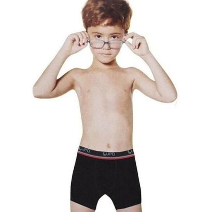 Imagem de Cueca Infantil Boxer Lupo Kit com 2 Original