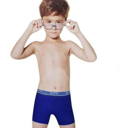 Imagem de Cueca Infantil Boxer Lupo Kit com 2 Original