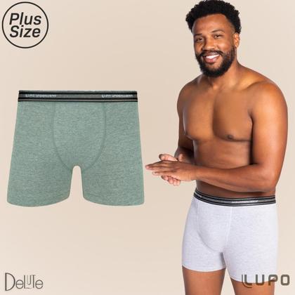 Cueca Lupo Boxer Box De Algodao Tamanhos Plus Size XG XXG XXXG