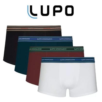 Imagem de Cueca Lupo Sunga Box  Algodão Cotton Kit Com 2 460