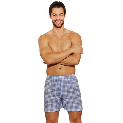 Imagem de Cueca Samba Canção Com Abertura Adulto Presidente 100% Algodão