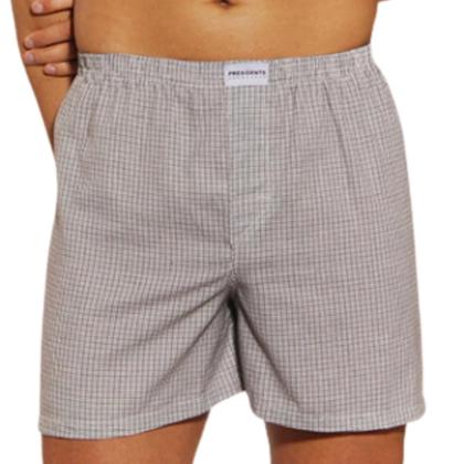 Imagem de Cueca Samba Canção Com Abertura Adulto Presidente 100% Algodão