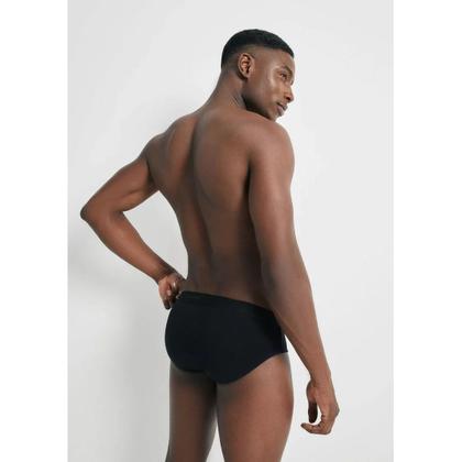 Imagem de Cueca Slip Com Elástico Personalizado - Cinza P Hering