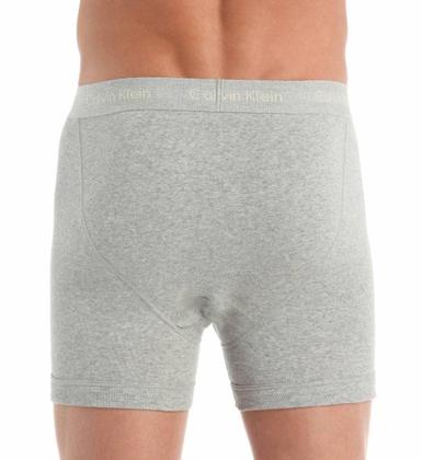 Imagem de Cuecas boxer Calvin Klein de algodão clássicas para homens pretas 2021