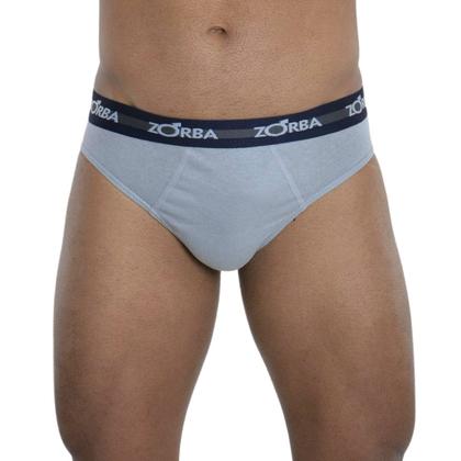 Imagem de Cuecas KIT com 3 slip max em algodão masculina Zorba