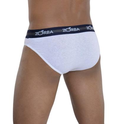 Imagem de Cuecas KIT com 3 slip max em algodão masculina Zorba