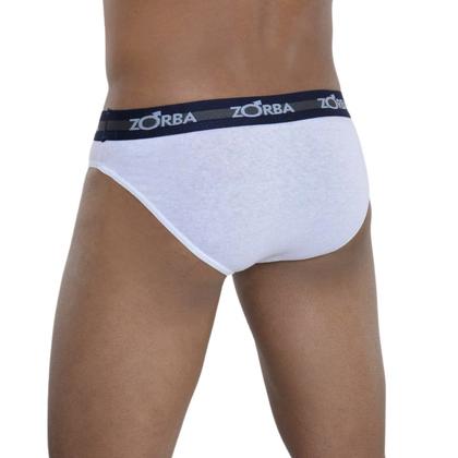 Imagem de Cuecas KIT com 3 slip max em algodão masculina Zorba