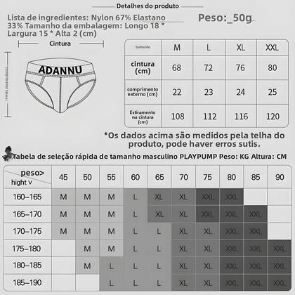 Imagem de Cuecas Masculinas De Baixa Cintura, Design Silhueta Triangular Respirável, Jockstrap Sexy