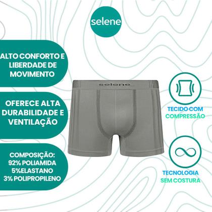 Imagem de Cuecas Plus Size Tamanhos Grandes Modelo Sem Costura Tamanhos X1 X2 X3