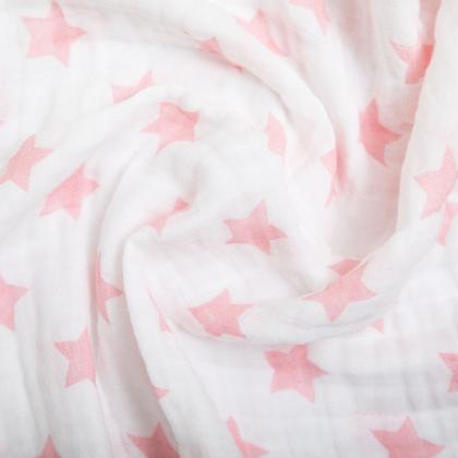 Imagem de Cueiro de Bebê Soft Swaddle 100% Algodão 80 cm x80cm Kit C/ 3 Unidades - Papi