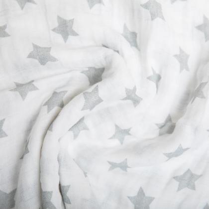 Imagem de Cueiro de Bebê Soft Swaddle 100% Algodão 80 cm x80cm Kit C/ 3 Unidades - Papi