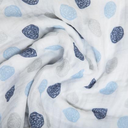 Imagem de Cueiro de Bebê Soft Swaddle 100% Algodão 80 cm x80cm Kit C/ 3 Unidades - Papi