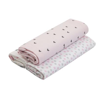 Imagem de CUEIRO FLANELADO MANTA CHARUTINHO SWADDLE GRANDE PAPI ESTAMPADO - KIT C/3UN- 80x80CM