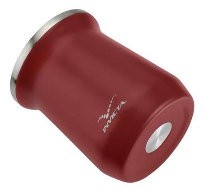 Imagem de Cuia Térmica Inox 250 Ml Invicta Vaccum Mate Vermelho