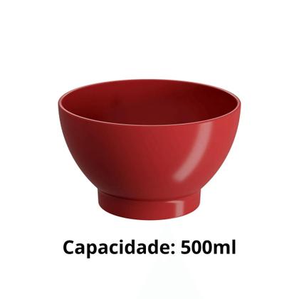 Imagem de Cumbuca Cozy Coza 500 ml Vermelho Bold Brinox - 10117/0465